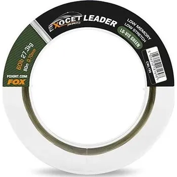 Fox International Fox vlasec Exocet Pro Low Vis Green Leader Varianta: ø 0,70 mm 27,3 kg 80 m (CML198)
