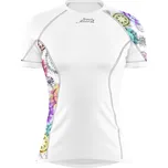 Dámské funkční triko krátký rukáv HIPPIE bílá Bamboo Ultra