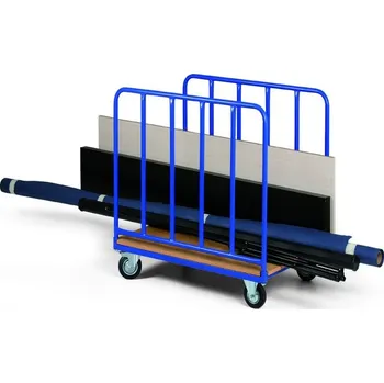 Plošinový vozík B2B Partner Vozíky na dlouhý materiál, 1070 x 700 mm