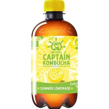 Limonáda Captain Kombucha Kombucha BIO limonáda 400 ml