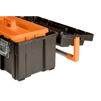 Plastový box na nářadí PTB65 650X300X295mm 42L kovové západky