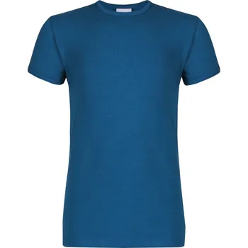 Bambusové Tričko Classic Oceánově Modré Krátký Rukáv Dětské Velikost: 140/146