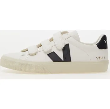 Dámské tenisky Tenisky Veja Recife Logo Chromefree Leather Extra/ White_Black EUR 37