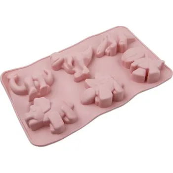 kreativní sada Manumi Silikonová forma na odlévání kreativní hmoty dinousauři