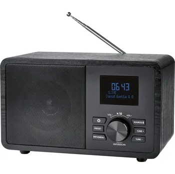 Radiopřijímač SILVERCREST® Rádio DAB+/FM s technologií Bluetooth® černá
