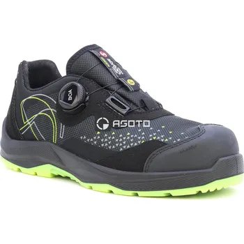 Pracovní obuv SIXTON Neon BOA S1P ESD černá pánská pracovní obuv 42