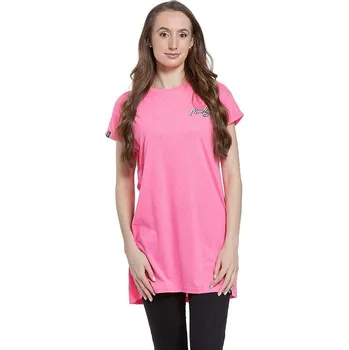 Dámské tričko šaty Meatfly Senna - Neon Pink XS