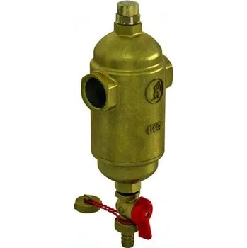 Giacomini R146M odkalovač 1 1/4" s magnetickou vložkou, závitový, mosaz