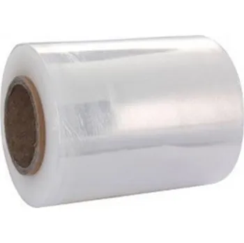 Obalový materiál Stretch.fólie (granát) - 23mic, 10 cm, 110 m, čirá