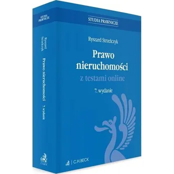 Učebnice Prawo nieruchomości z testami online w.7 - Strzelczyk Ryszard