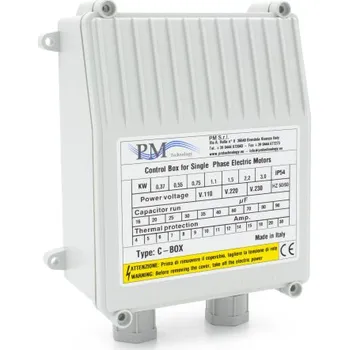 Čerpadlo PM TECHNOLOGY Controlbox 20, 0.37kW, 20uF, 5A C-BOX20