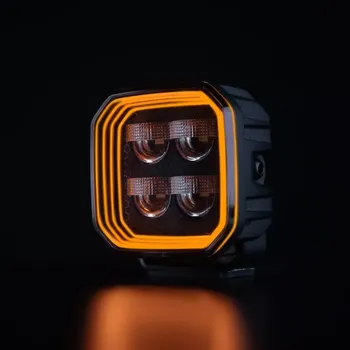 Přídavný světlomet LED pracovní světlo Strands FOR9T NO-GLARE, s pozičním světlem, 3220lm, 10-48V, 78W