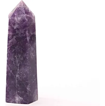 Drahý kámen Magieprirody.cz Obelisk Lepidolit špice 86 g - 8 cm #C341