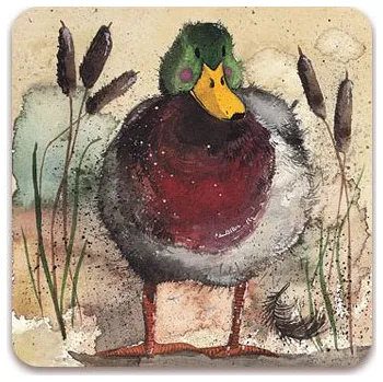 Podložka pod misku Podložka, podtácek Mallard, Alex Clark (Podložka kachna)