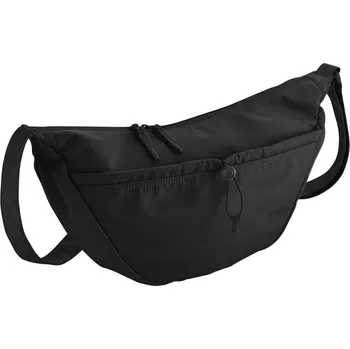 Ledvinka Dámská lehká prostorná crossbody taška přes rameno - ledvinka, černá