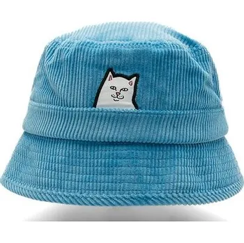 Klobouk Klobouk Rip N Dip Lord Nermal Corduroy Bucket Hat (Light Blue)