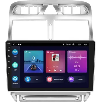 Autorádio Autorádio 9" LCD A3018 2GB+32GB Android 11 s rámečkem pro Peugeot 307 2007-2016