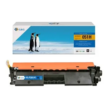 G&G kompatibilní toner s Canon CRG051H, NT-PC051XC, black, 4100str., high capacity NT-PC051XC