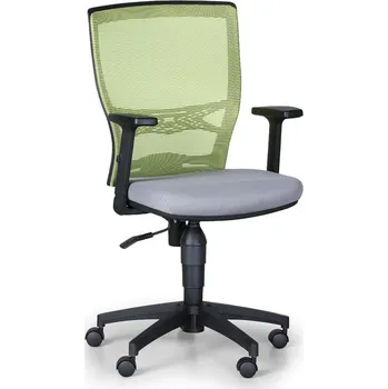 Kancelářská židle VENLO, zelená / šedá