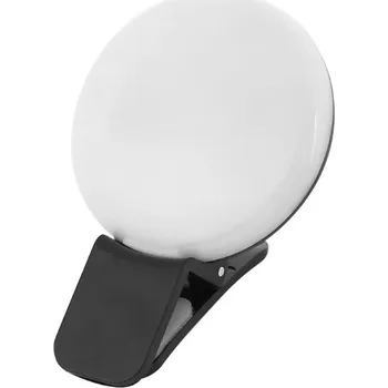 Studiové světlo Beauty Selfie LED Light na Mobil 3 Úrovně Jasu