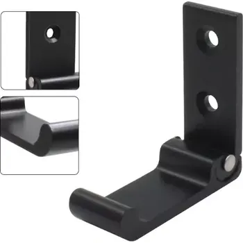 Věšák Sklopný háček na šaty větší černý (HK75C)