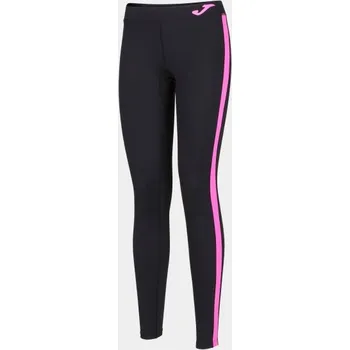 Dámské legíny Dámské/Dívčí legíny JOMA ASCONA LONG TIGHT BLACK-FLUOR PINK Velikost: 128-140, Barva: BLACK-PINK