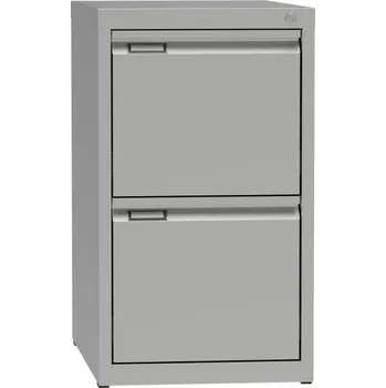 Kartotéka Kovona Kovová kartotéka A4, 2 zásuvky, šedá