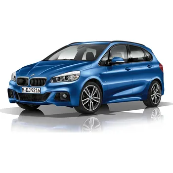 Nosič kol Příčníky Aurilis Edge pro BMW 2 F45 Active Tourer 2014-2021 s integrovanými podélníky