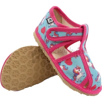 Chlapecké bačkory Dětské inovativní pantofle RAK 100015-4 - Jednorožec - vel. 32