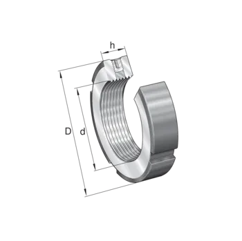 Matice ZM 55 INA Pojistná matice