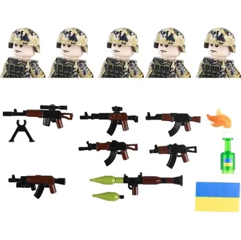 Stavebnice LEGO Stavební bloky vojenské postavičky | LEGO sady - XM031