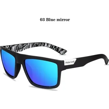 Sluneční brýle Luxusní polarizační sluneční brýle v retro stylu - 03 Modré zrcadlo