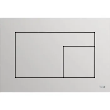 Splachovací tlačítko Tece TECEvelvet ovládací tlačítko, pro 2 množství splachování, šedá (9240734)