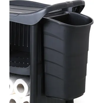 Úklidový vozík Závěsný koš pro plastový úklidový vozík, hloubka 52 cm