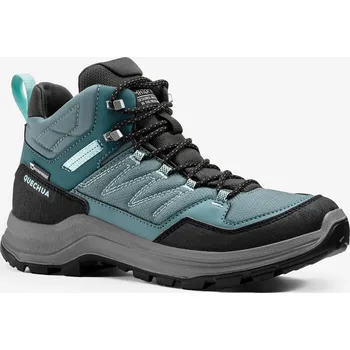 Pánské tenisky QUECHUA Dámské turistické nepromokavé polovysoké boty MH 100 42