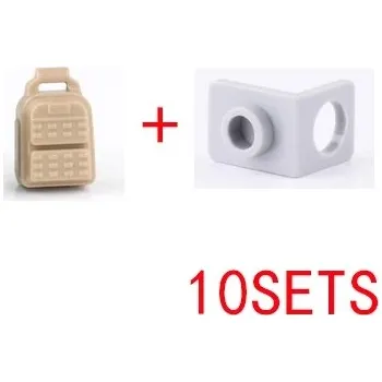 ostatní stavebnice Vojenské stavebnice mini cihly pro děti | lego komponenty - C-10SETS