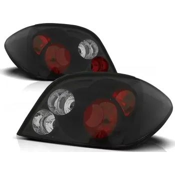 Zadní světlomet ZADNÍ SVĚTLOMETY, SVĚTLA, LAMPY PEUGEOT 307 HATCHBACK, 2001-2007, ČIRÉ, ČERNÉ BLACK (LTPE13)