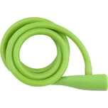 Zámek PRO-T lanko 1350x10mm spirála silicon zelená