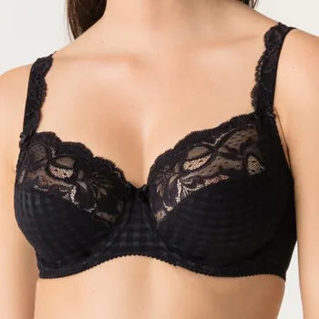 Dámské spodní prádlo Primadonna - Madison podprsenka vysoká nevyztužená black 80G 0162121