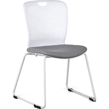 Plastová židle DOT, šedá