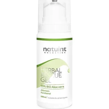 Tělový krém Natuint Cosmetics Aloe vera gel s bylinkami 100 ml
