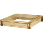 MARIMEX Dřevěné pískoviště čtyřhranné s krytem