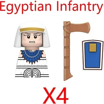 ostatní stavebnice Vojenské stavebnice, hračky pro děti, Napoleonské války | lego komponenty a figurky - N318-4PCS