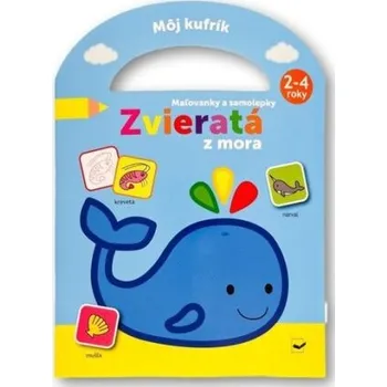Slovenský jazyk Môj kufrík Zvieratá z mora Maľovánky a samolepky