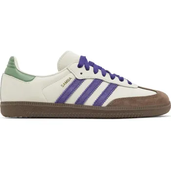 Pánské tenisky adidas Samba OG Off White Core Purple Green Brown Velikost: 40 2/3 ID8349