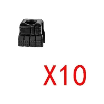 ostatní stavebnice Vojenská stavebnice mini cihličky pro děti | lego komponenty - BS210-O-Black