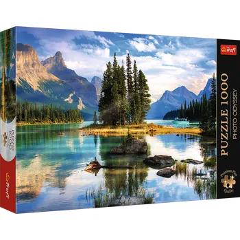 Puzzle Premium Plus: Photo Odyssey - Spirit Island, Kanada 1000 dílků