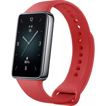 Příslušenství k chytrým hodinkám eses Silikonový řemínek pro Honor Band 9 - Červený