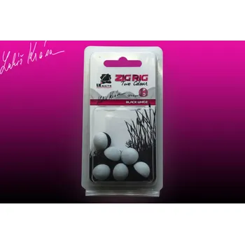 Boilies LK Baits ZIG RIG Pop–Up 14 mm – Black/White