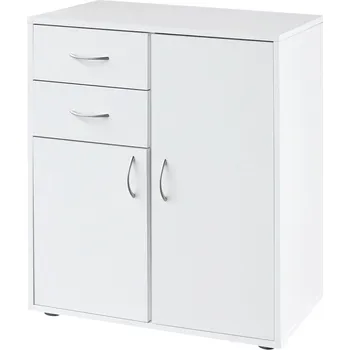 Komoda Prádelník ABAJO, bílý + vyzvednutí ZDARMA